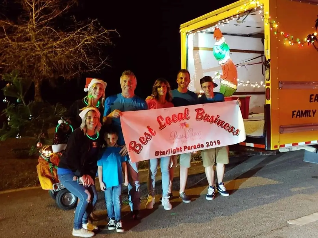 The East Coast Moving family at a local community event